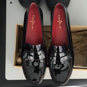 New in box - Cole Haan Alexa Patent Leather Penny Loafers, size 9.5